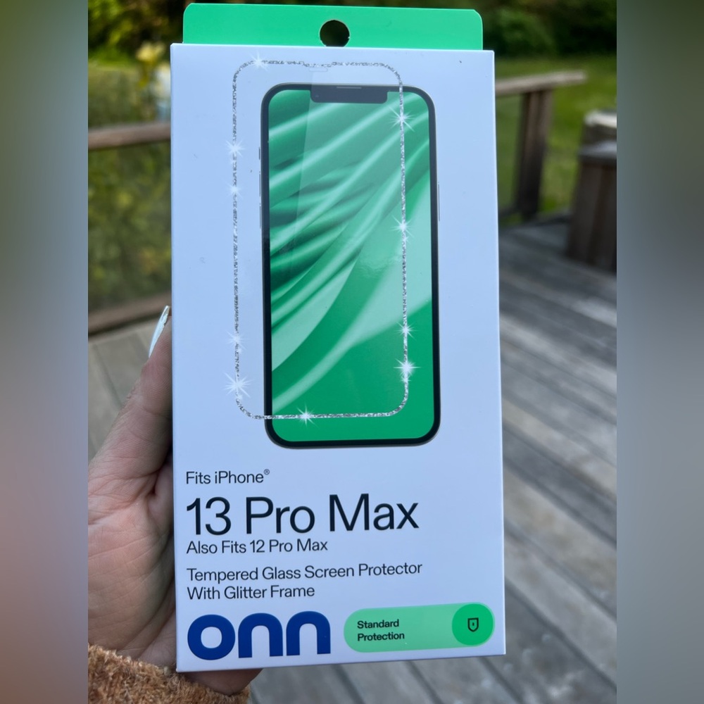 On Running Tempered Glass Screen Protector for iPhone 13 Pro Max - Green